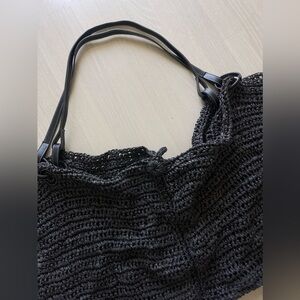Zara oversized straw tote
